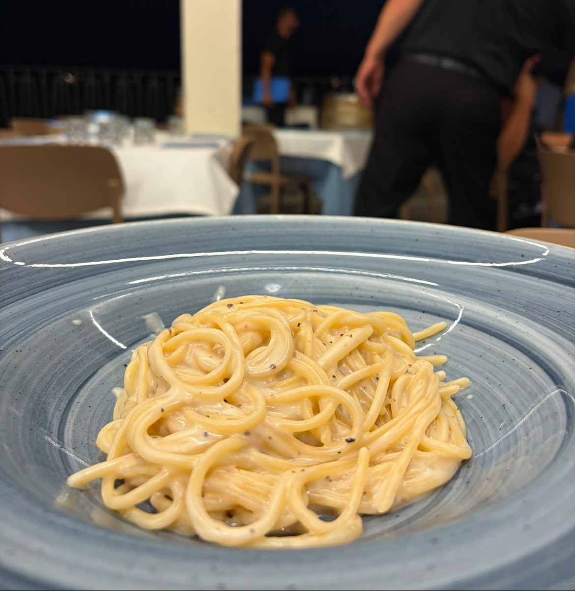 Spaghetti cacio e pepe