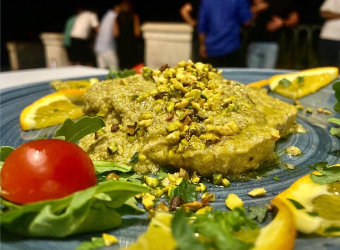 Tonno in crema di pistacchio