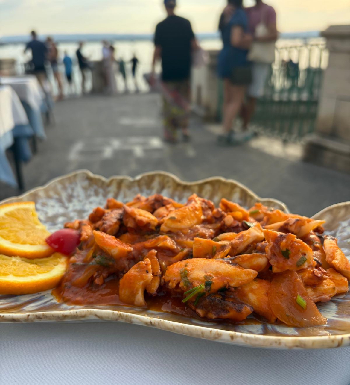 Polpo alla luciana