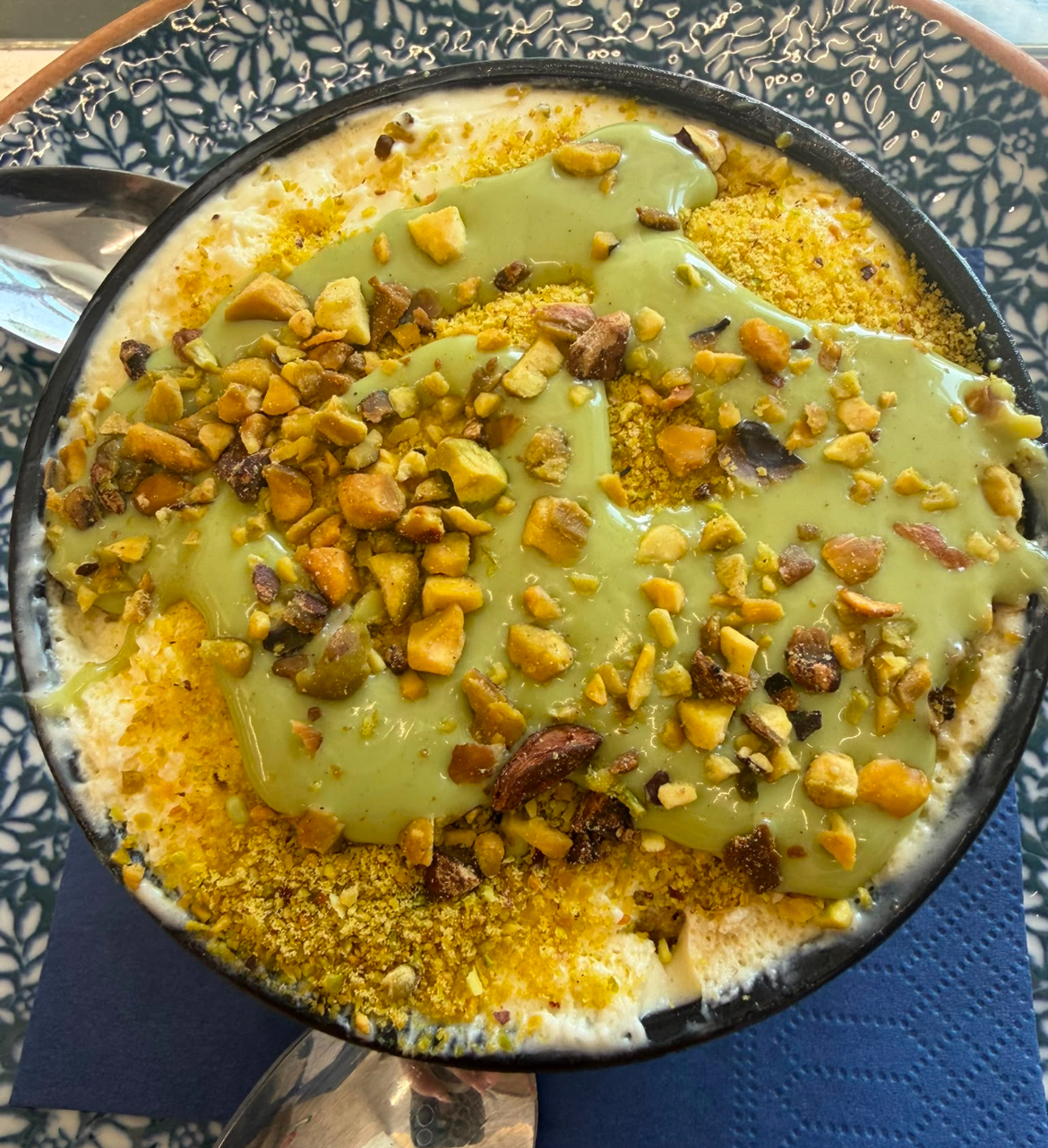Tiramisù al pistacchio