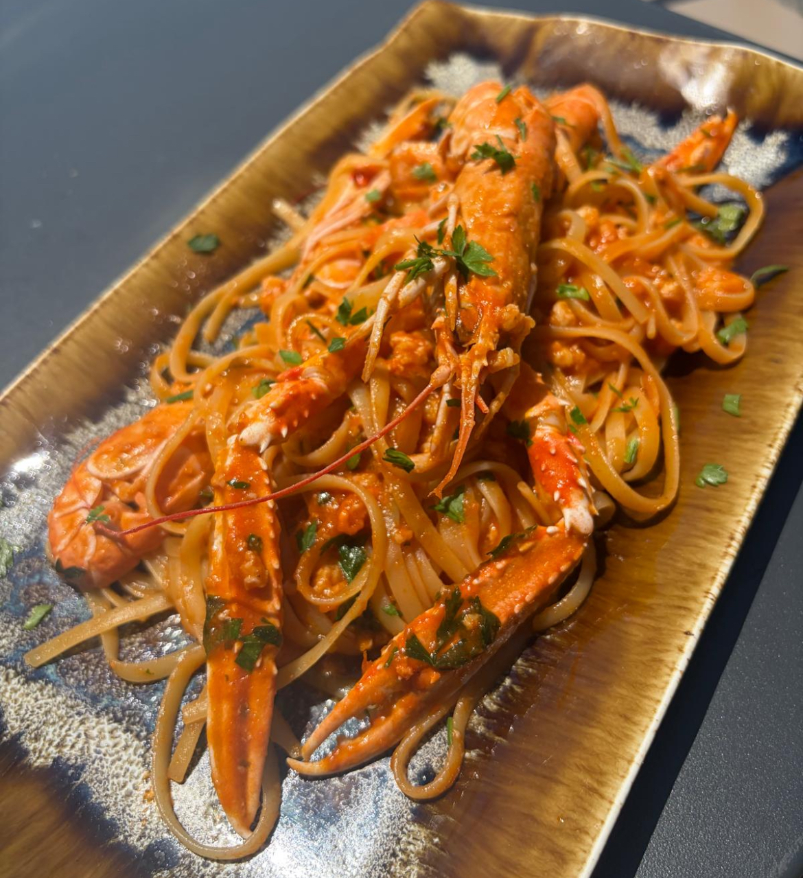 Linguine agli scampi