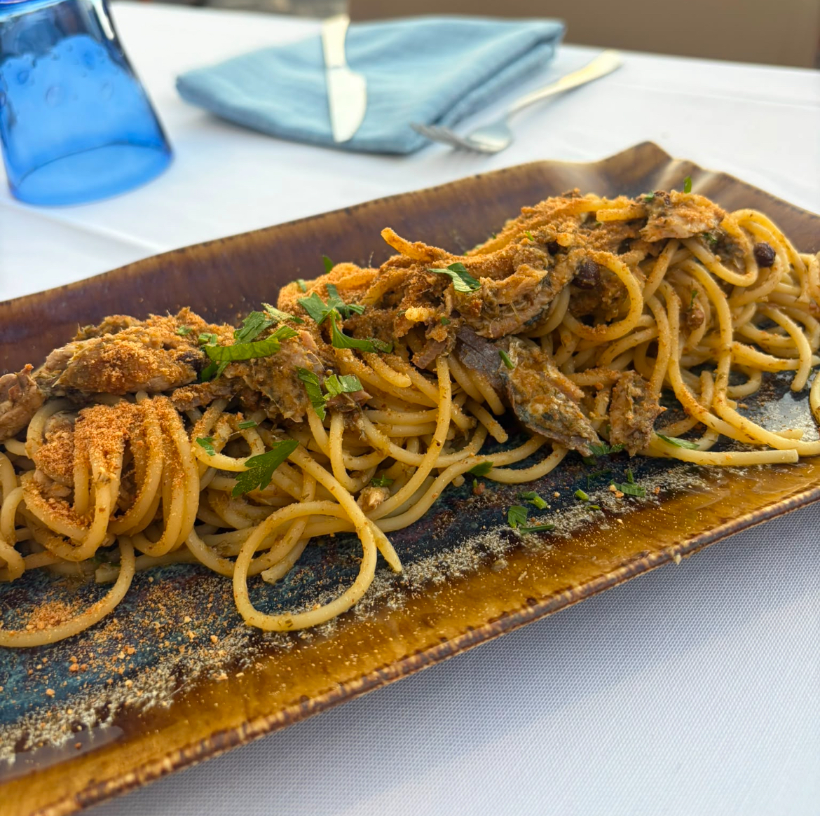 Spaghetti con le sarde