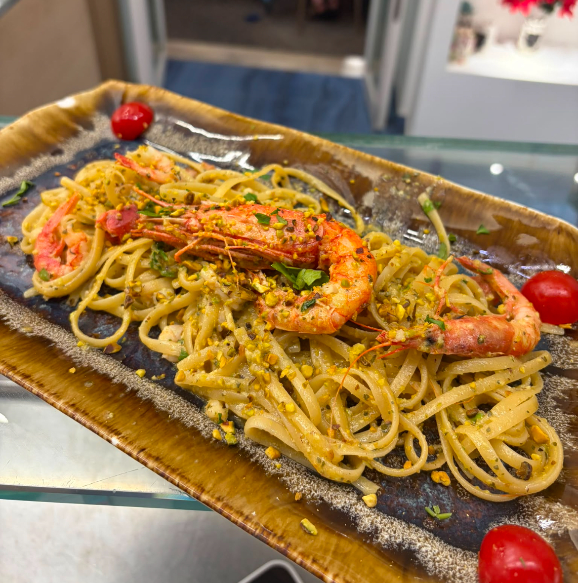 Linguine al Rosso di Mazara