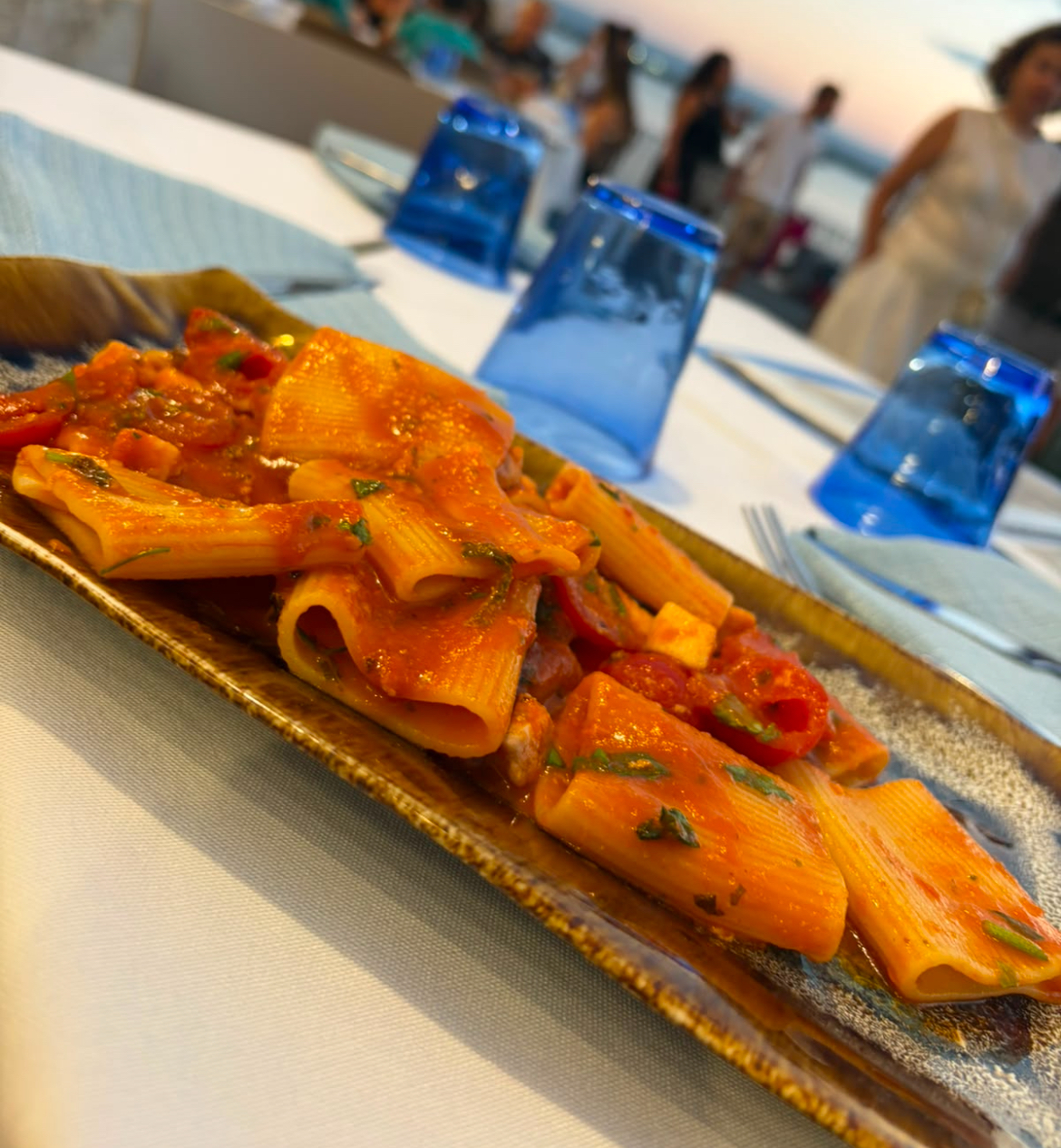 Paccheri al pesce spada